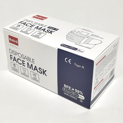 Επίπεδο 2 ASTM ενήλικη ιατρική προστατευτική συσκευή FDA μασκών που απαριθμούνται και εγγραφή