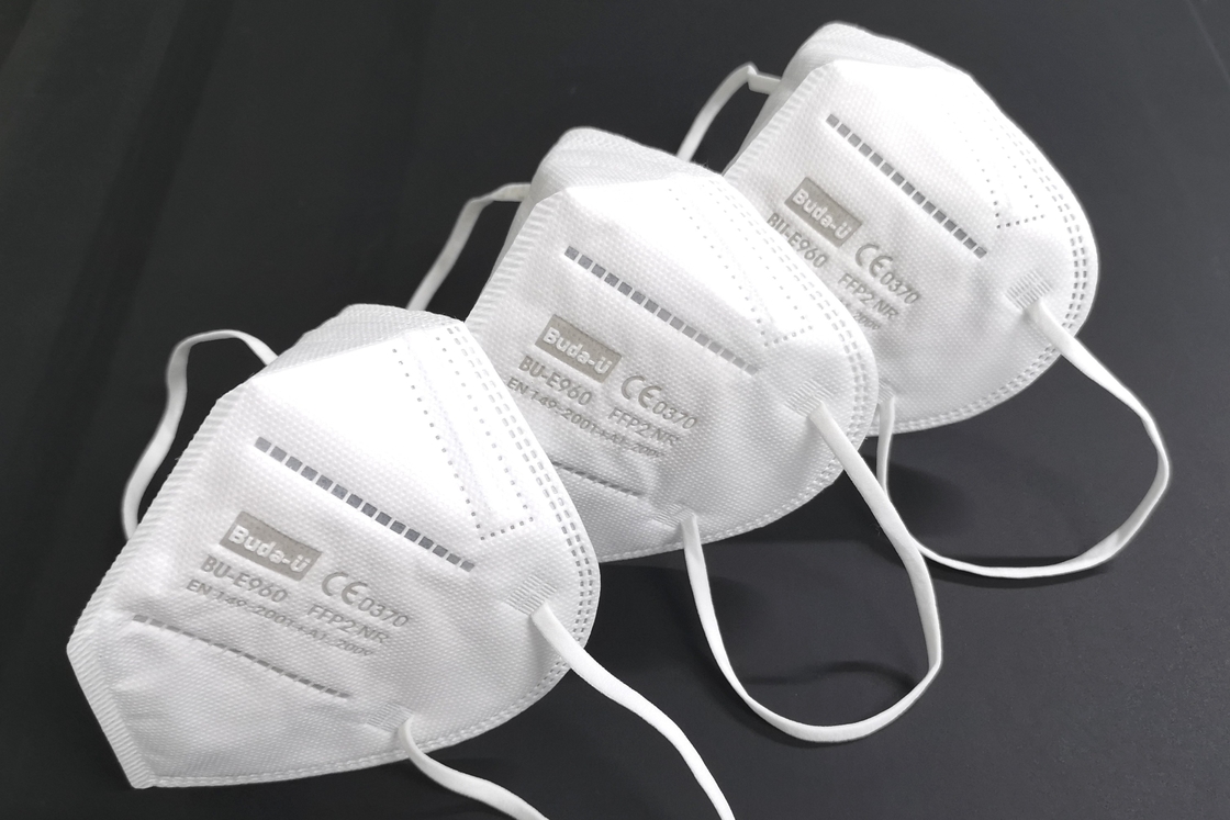 Μάσκα αναπνευστικών συσκευών CE 0370 FFP2 σε EN149: 2001 + Α1: 2009 πρότυπα, προστατευτική μάσκα FFP2 με το νερό Electret Meltblown