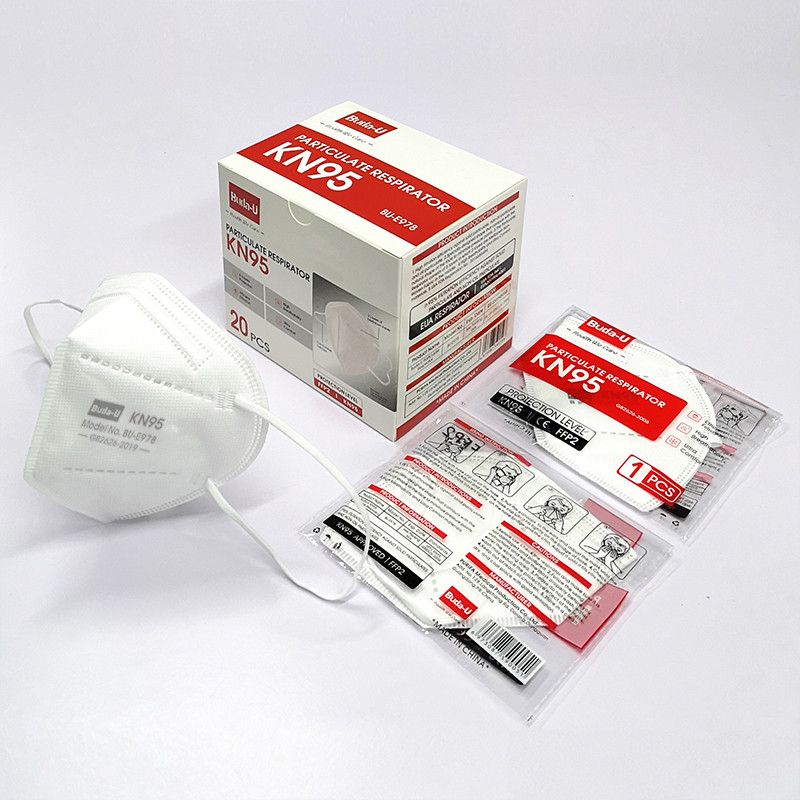 EUA 5 KN95 στρώματα μασκών προσώπου, προστατευτική συσκευή FDA μασκών προσώπου αναπνευστικών συσκευών KN95 που απαριθμείται