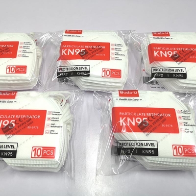 50 PC/προστατευτική εγγραφή FDA CE μασκών προσώπου μασκών KN95 αναπνευστικών συσκευών κιβωτίων KN95