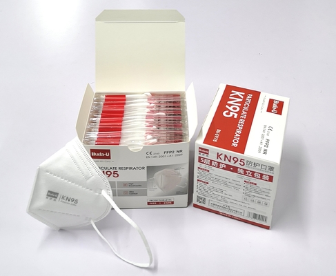 Μεμονωμένη άνετη και αναπνεύσιμη KN95 προστασίας συσκευασίας KN95 μοριακή αναπνευστική συσκευή μασκών