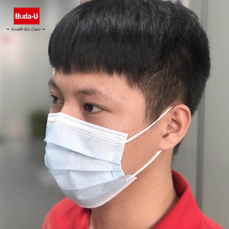 3 ενήλικη μίας χρήσης ιατρική προστατευτική μάσκα BFE≥98% 5 πακέτα Χ στρώματος 10 PC